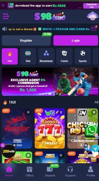 S98  game